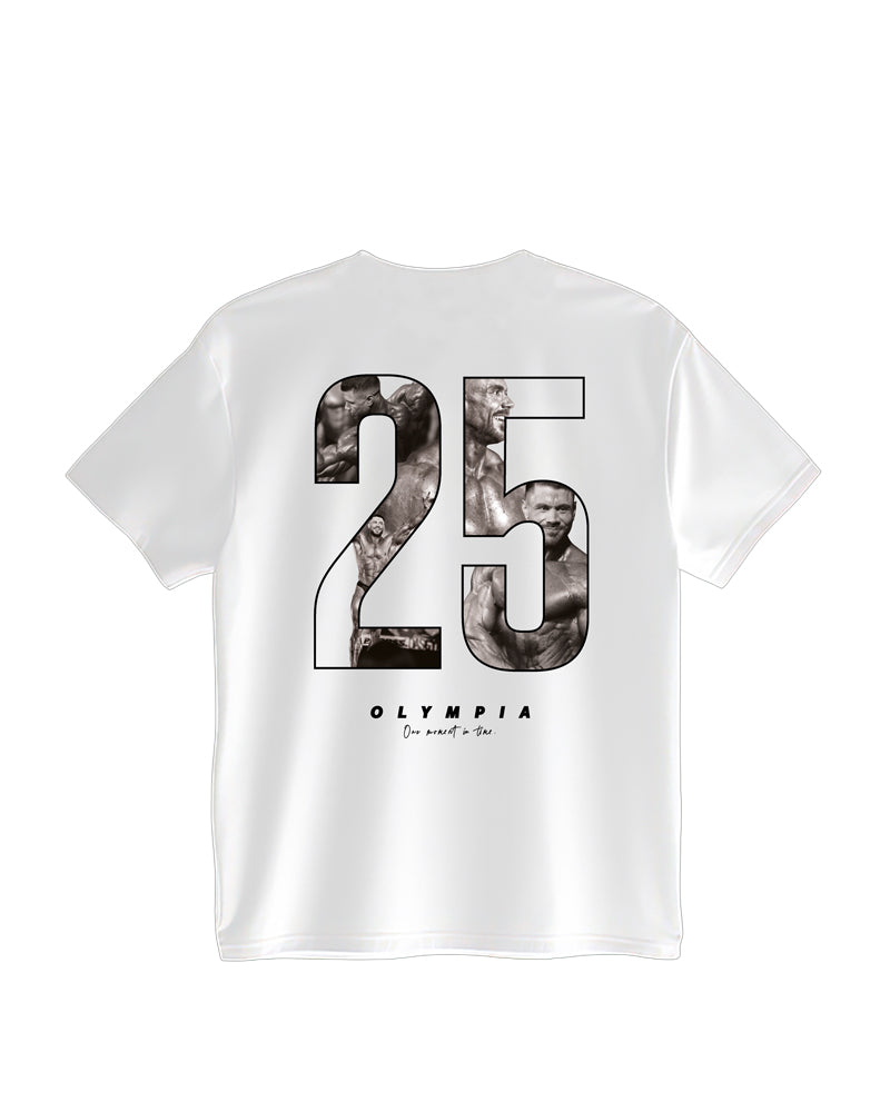 OLYMPIA 25 - Limited Oversize Heavy Tee white