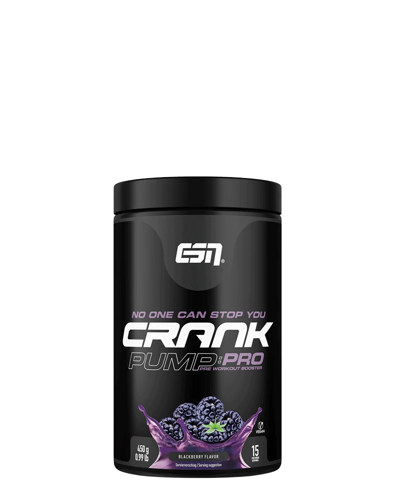 ESN Crank Pump Pro NEU Blackberry Flavor Geschmack Echt Der Hammer 450g